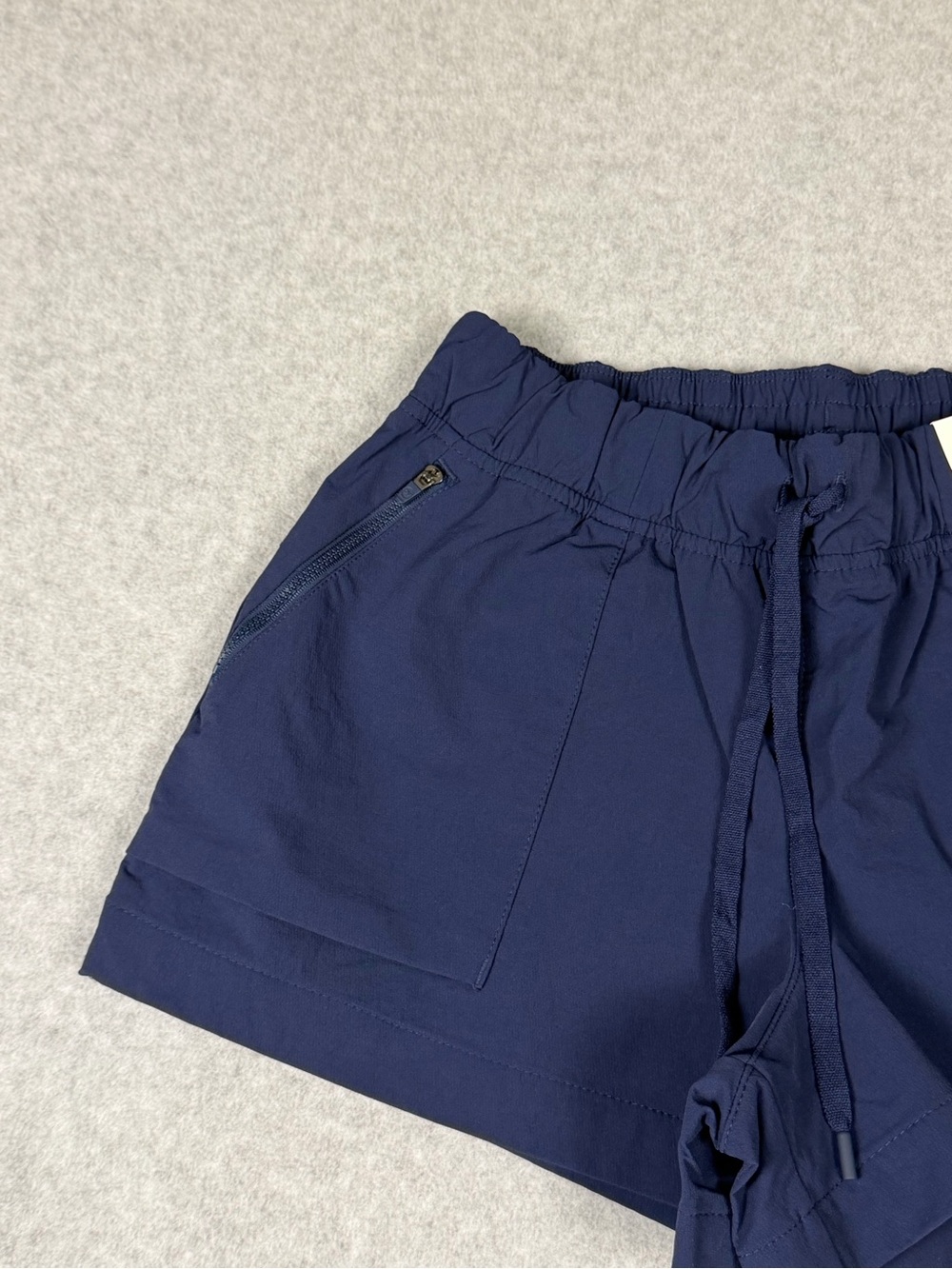 Outdoor Voices Navy Elastic Waist Athletic Shorts - Picture 3 of 10